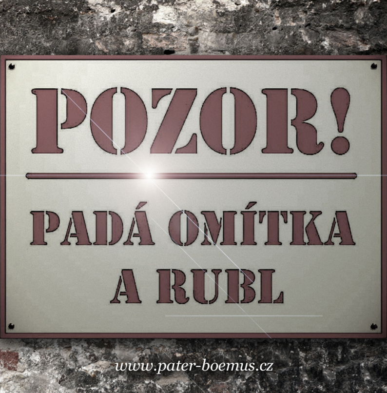 Pater Boemus, humoristický vzdělávací magazín, Wavrovský, padá rubl, agresor, Ukrajina, Dombas, Luhansk