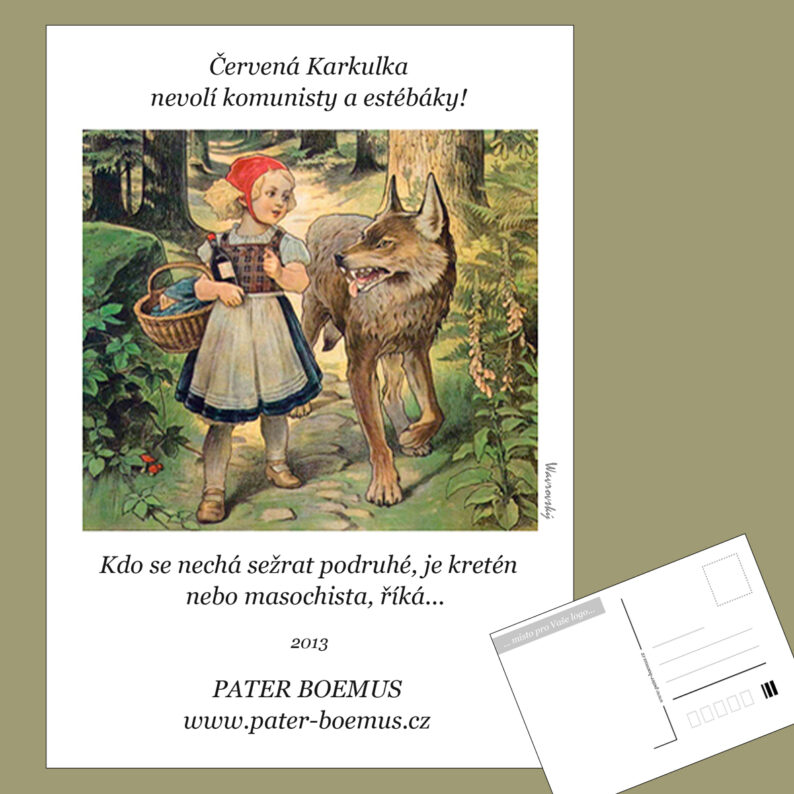 Červená Karkulka nevolí komunisty, Pater Boemus, Wavrovský, Konečná, masochisti