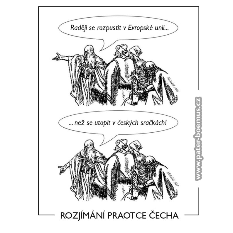 Praotec Čech, hora Říp, Evropská unie, Wavrovský, Pater Boemus