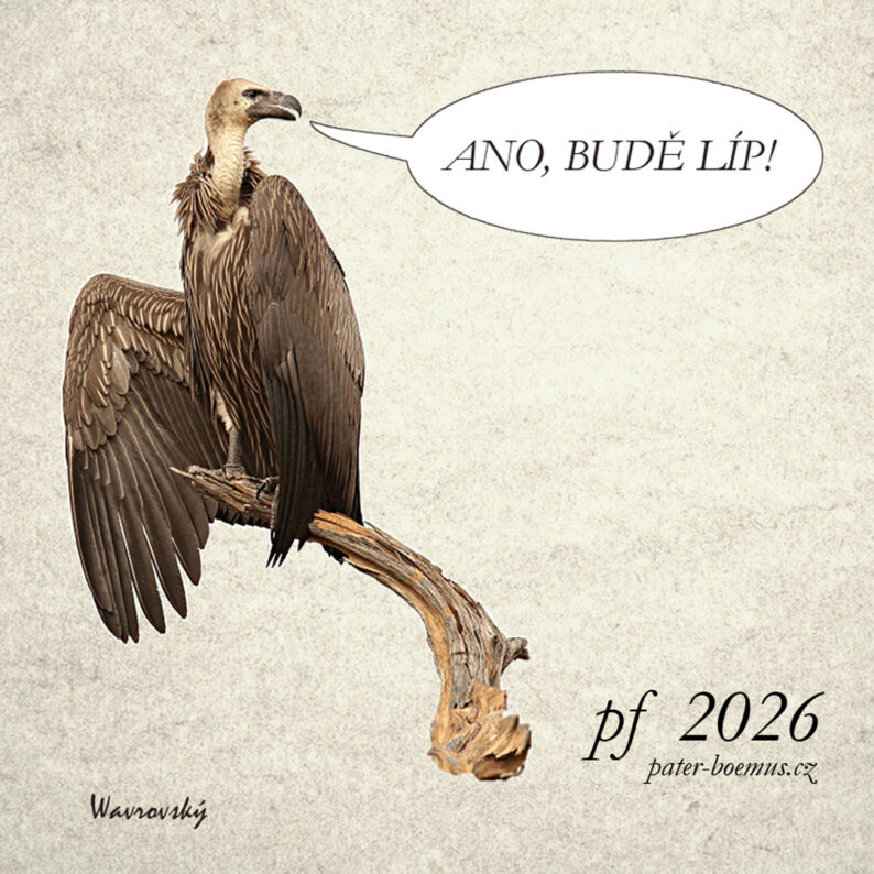 Ano bude líp, PF 2026, mrchožrout, Andrej Babiš, Bureš, Pater Boemus