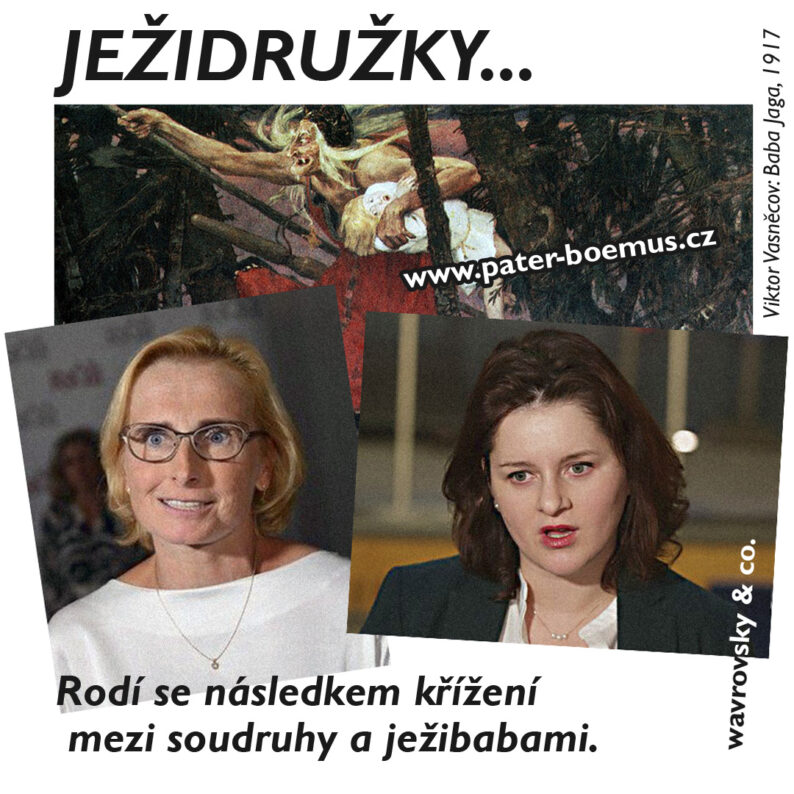 Ježidružky, Konečná a Maláčová, Pater Boemus, příšery