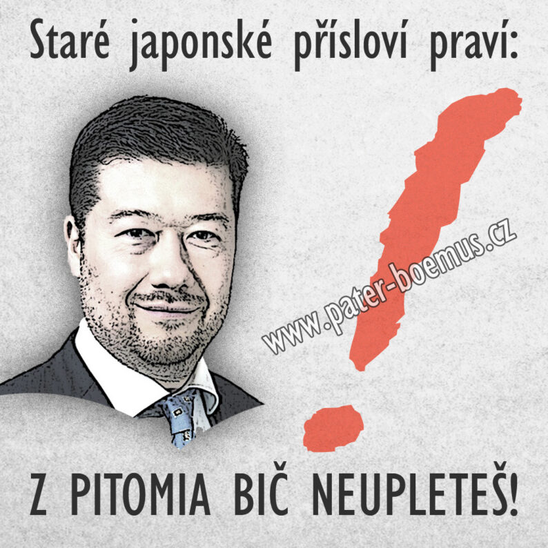 Pitomio, z hovna bič neupleteš, Pater Boemus