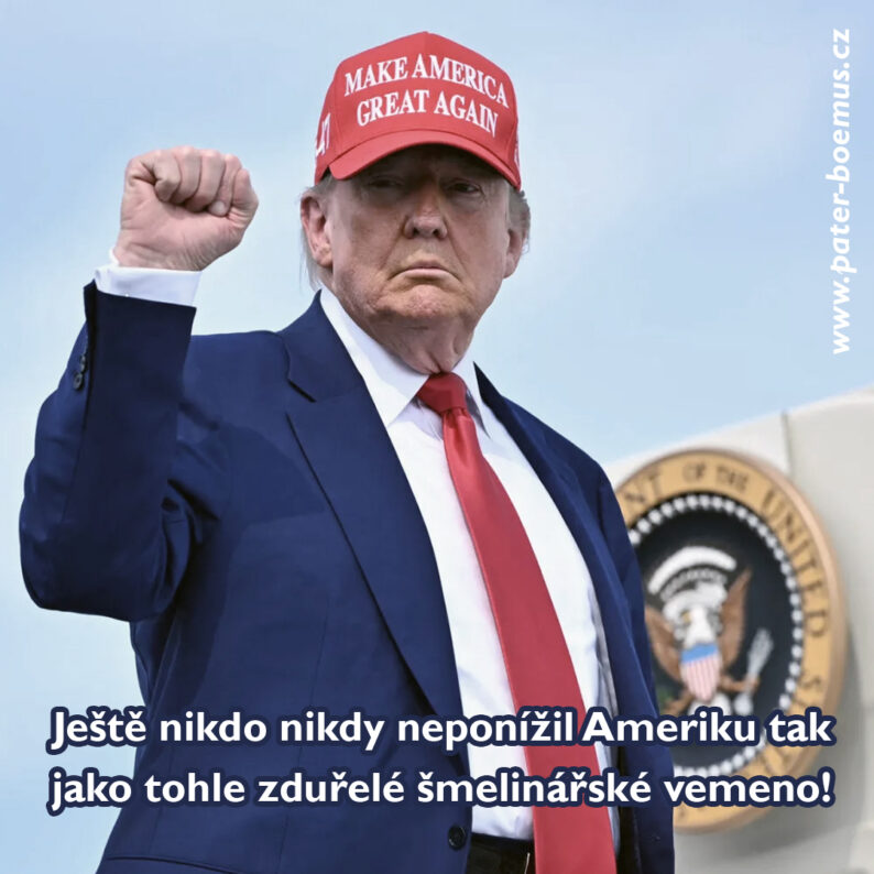 MAGA, Donald Trump, patlák, Pater Boemus